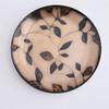 Vintage Ceramic Flower 8-inch Plate Wall Decorative Plate Mysterious Face Plate Decoration Stentless Livingroom Home Decor