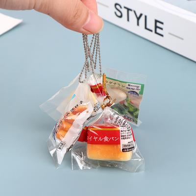 1Pc Puppe Haus Simulation Lebensmittel Spielzeug Anhänger Kreative Rucksack Anhänger Gelegentliche Lieferung