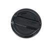 For Jeep Wrangler JL 2018  ABS Chrome or Carbon Fiber Look Car Styling Tank Fuel Gas Diesel Oil Cap Cover Trim Accessories