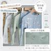 [GoUseGo] Kids Swimsuit Set for Boys (3-Piece) - Long Sleeve Rash Guard, Surf Shorts, Cap - 80-130cm