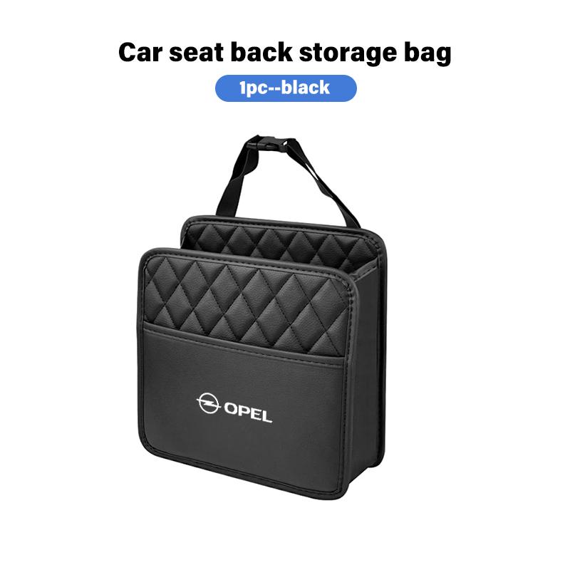 Car Storage Box Back Seat Organizer Hanging Bag Phone Pocket For Opel Vectra Zafira Meriva Mokka Grandland Vivaro Antara