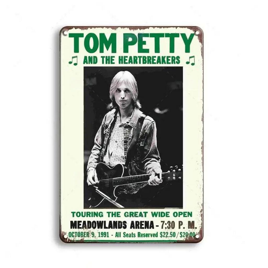 Music Metal Tin Signs Velvet Wall Decoration Plaque Vintage Art Poster Iron Painting for Man Cave Home Cafe Garden Club Bar