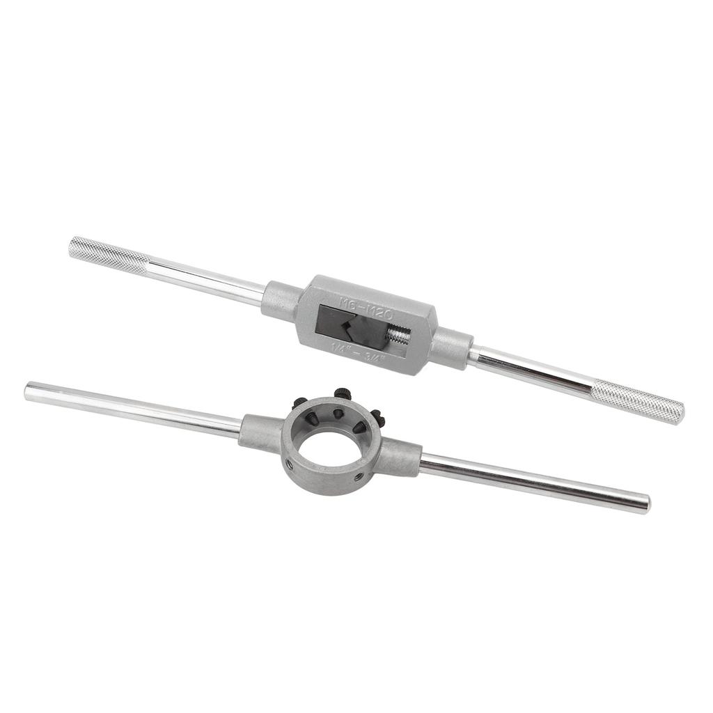 Sada závitníkov a matríc Metrický M5?M16 Súprava závitníkov s hrubým a jemným závitom s kompletným príslušenstvom