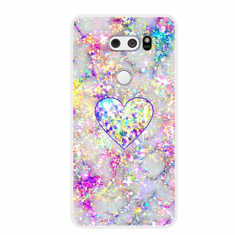 Per custodie LG K50 Q60 Marmo Trasparente Morbido TPU Silicone Cover Protettive per Telefono per LG K12 Prime / K12 Max X6 Custodia Q 60 Bumper Coque