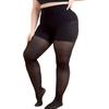 New 40D Women Black PLUS SIZE S-3XL CONTROL TOP Shaping Tights Ladies Confort Lift Hip Nylon Hosiery Pantyhose