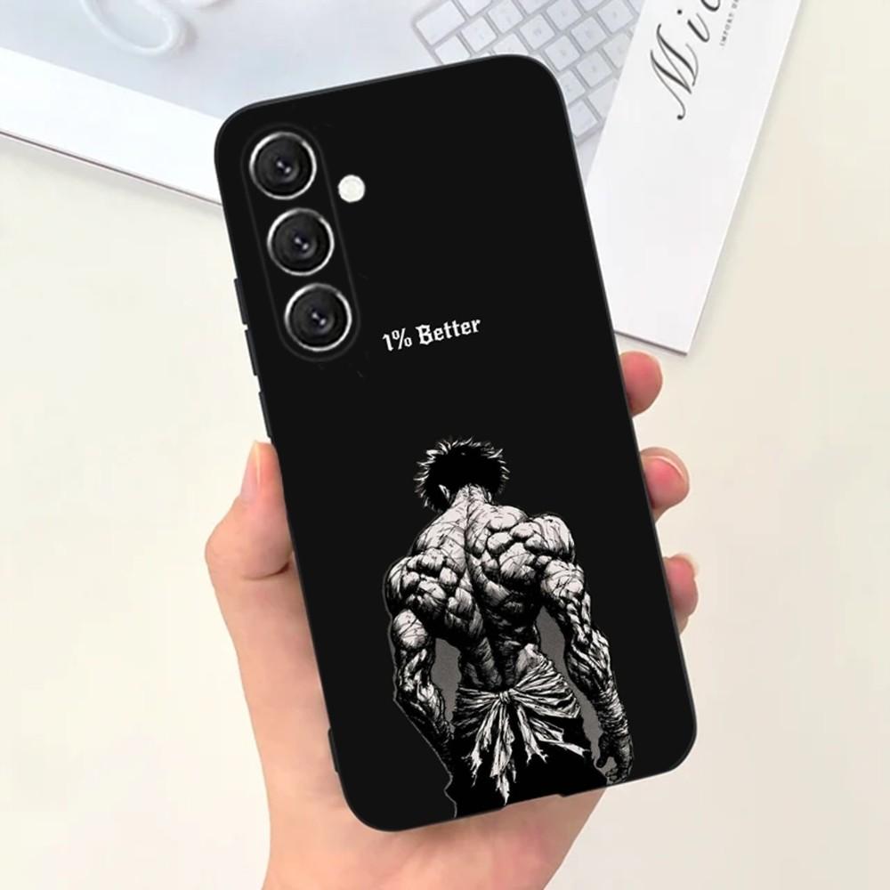 Bodybuilding Gym Fitness Handyhülle Handyhülle Für Samsung S25,S24,S21,S22,S23,S30,Ultra,S20,Plus,Fe,Lite,Note,10,5G Schwarze Hülle