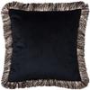 Furn Wildcat Fringed Velvet Tiger Cushion Cover
