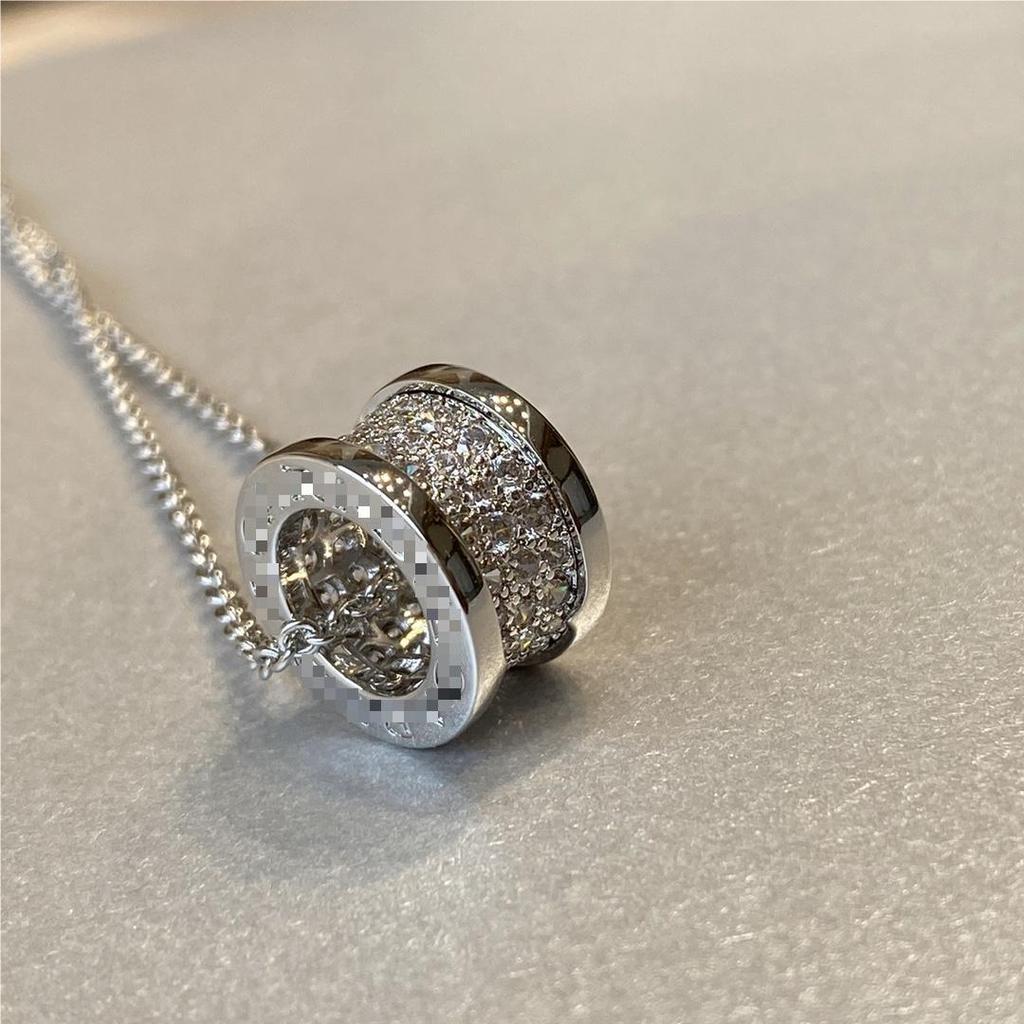 V Gold Seiko Edition CNC Seiko Große Taille Voll Diamant Halskette Partner Modell Vergoldet 18k