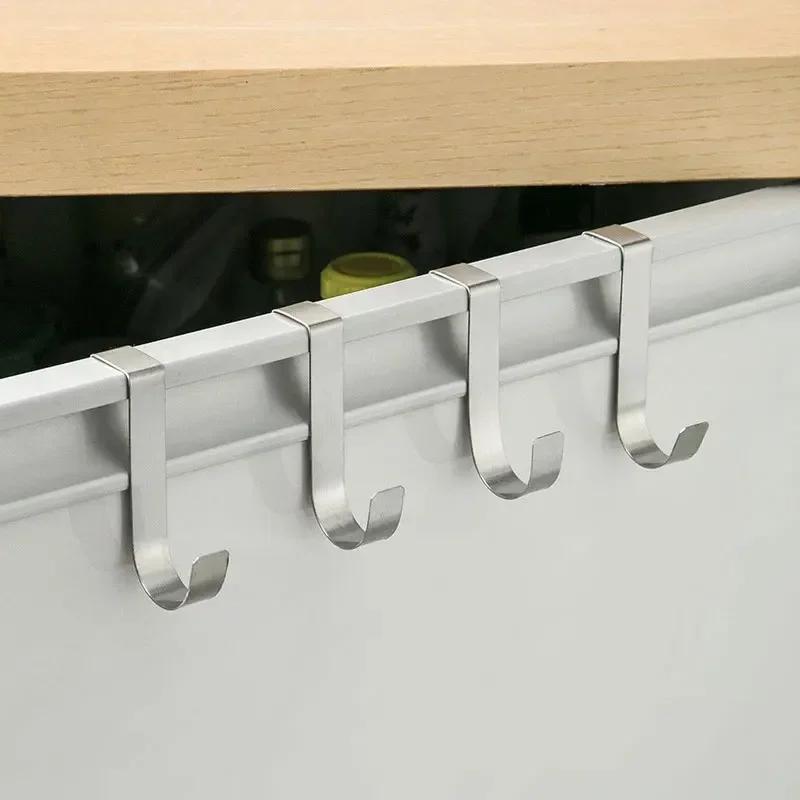 S-förmigen Metallhaken Schranktür Hängegestell Gadgets Halter Schreibtisch Regale Küchenutensilien Lagerung Organizer Badezimmer Accessori