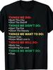 Vintage Lyrics Tee Men's Vintage This City Lyrics T-Shirt - Retro Music Band Tee with Lyrics And Alb