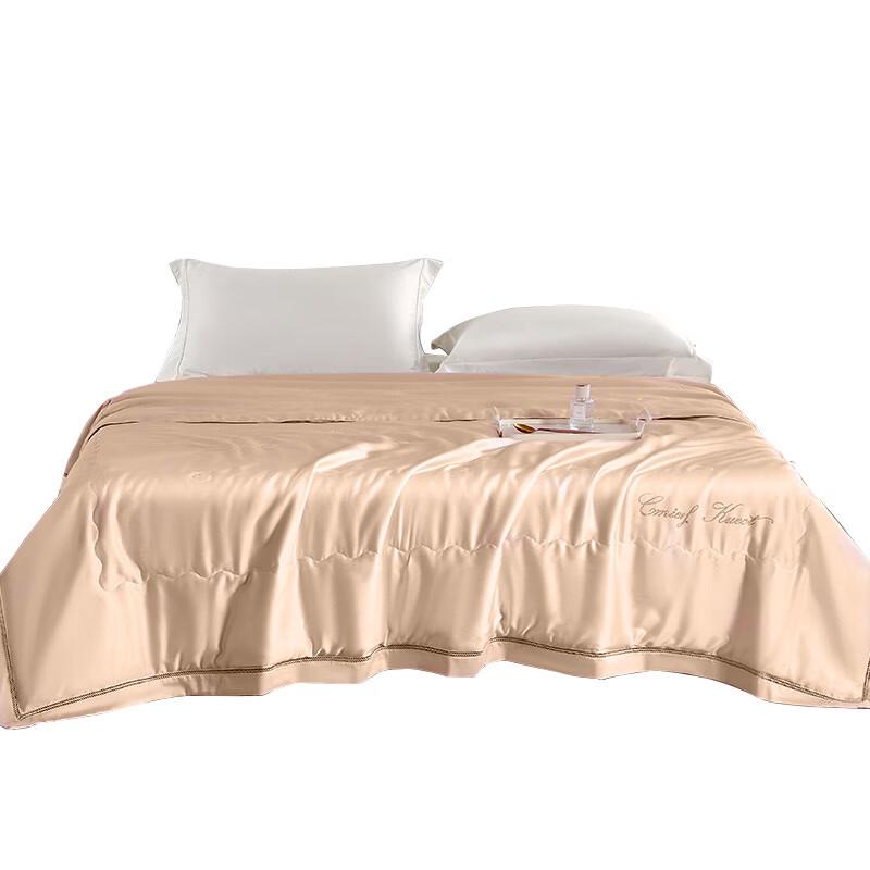 

Cmierf Kuect Tencel Embroidered Summer Quilt