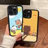Cute BuBu D-DuDu Phone Case For iPhone 11 12 13 14 15 16 17 Pro Max Shockproof Soft TPU Back Cover