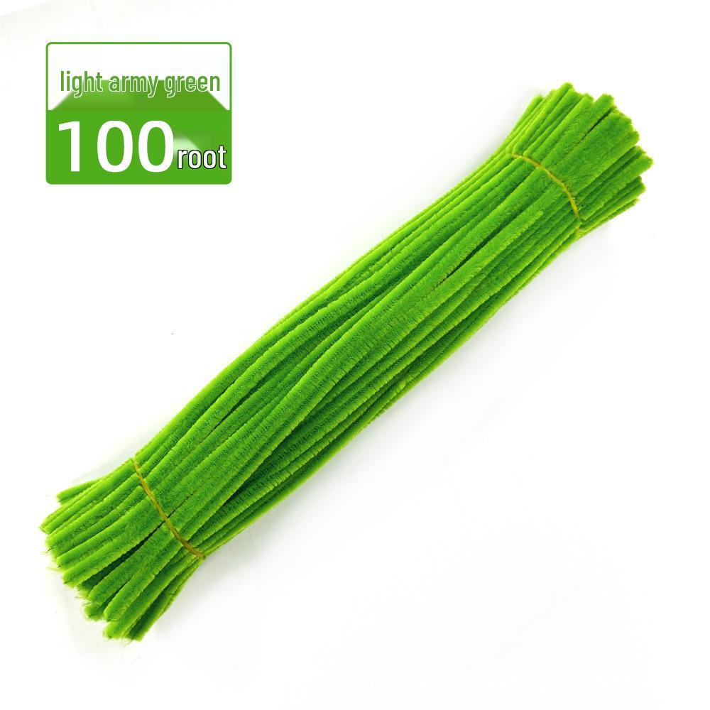 Youyou Tiger Twist Stick Handmade Super Soft Chenille Stems Educational Craft Materials for Macarons