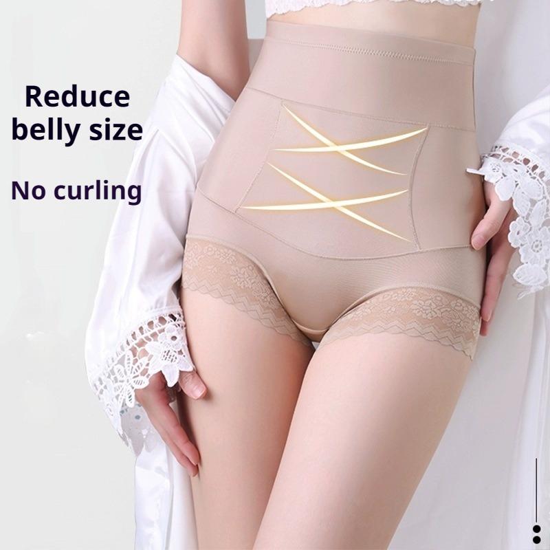 High-waisted Cross-over Shaping Underwear Breathable Shaping Waist-cinching and Hip-lifting Without Pinching The Buttocks