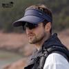 9244 Summer UV protection sunglasses integrated duck tongue baseball empty top hat men's outdoor sports sunshade sun protection hat