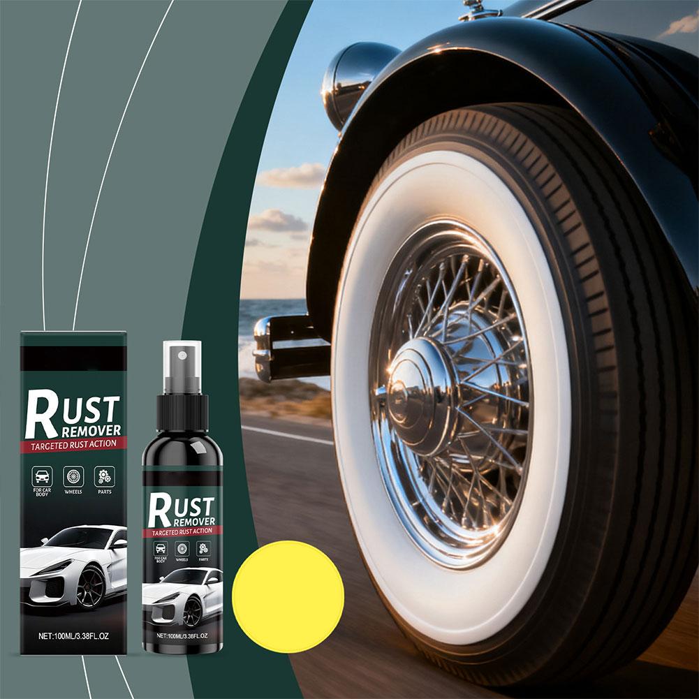 100ML Metal Rust Remover Multifunctional Automotive Wheel Polishing And Refurbishing Agent Faucet Stainless Steel Rust Remover