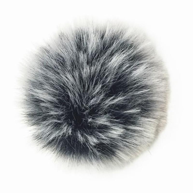 Outdoor Microphone Furry Windscreen Muff Microphone Furs Wind Cover for LARK 150 Lavalier Microphone Windscreen
