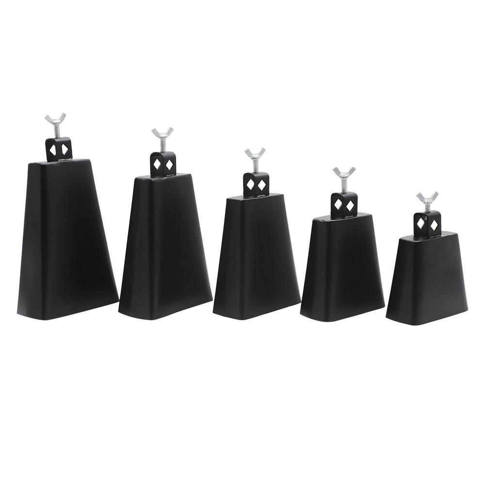 Percussion Metal Cowbell Set - 4" To 8" Drum Kit Accessories