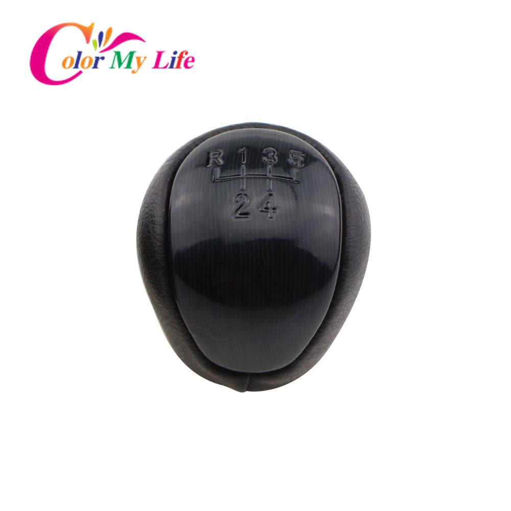 For Kia Forte Soul Hyundai Elantra I30 Gear Shift Knob Shifter Lever Head Handball Case 5 Speed Manual Car Styling