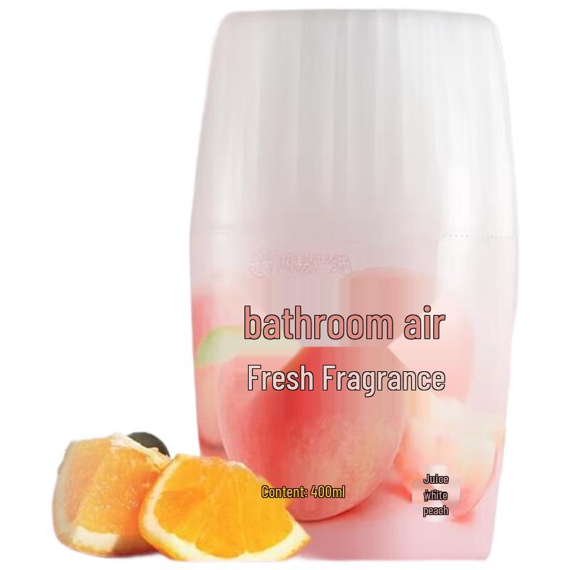 Miling Juicy White Peach Bathroom Air Freshener