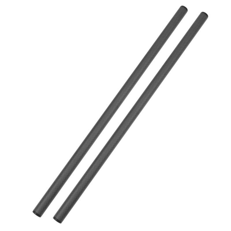 10/15/25/30/40cm Carbon Fiber Tube Rod 15mm Telephoto Lens Support for Rig Rail Clamp System Follow Focusing DSLR Camera