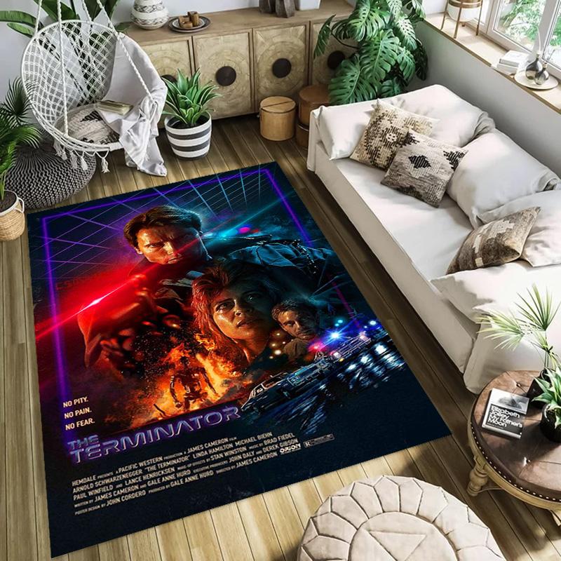 Terminator: Dark Fate - Battle Survival carpet Living room and bedroom mats floor mats Art Protective pad Doormat