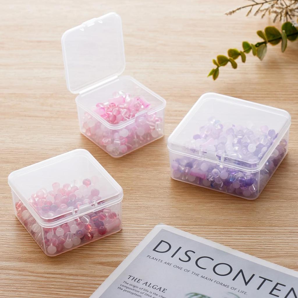 Screw Holder Mini Case Organizer Plastic storage Container mini Plastic Box Practical Adjustable Compartment bead storage case