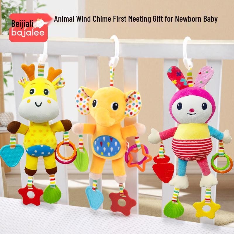 Baby Stroller Mobile: Crib Rattle & Car Seat Soothing Toy