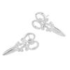 Unique Scissors Shape Design Punk Female Girls Ear Stud Earring Jewelry Gift