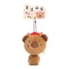 Original Pull Capybara Panda Cute Pet Keychain Pendant Plush Toy Doll Backpack Keychain