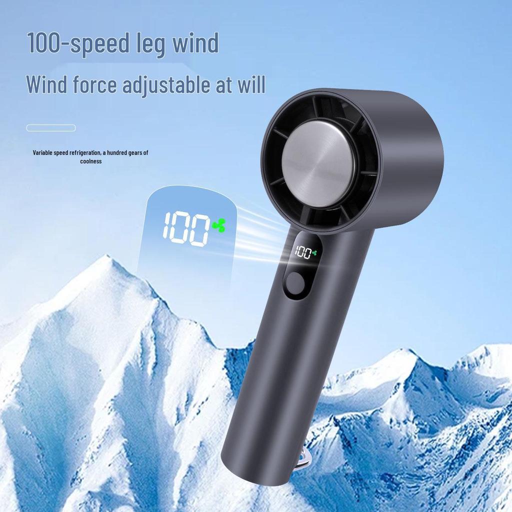 Compact Handheld Mini Fan & Portable Personal Air Conditioner with Semiconductor Cooling
