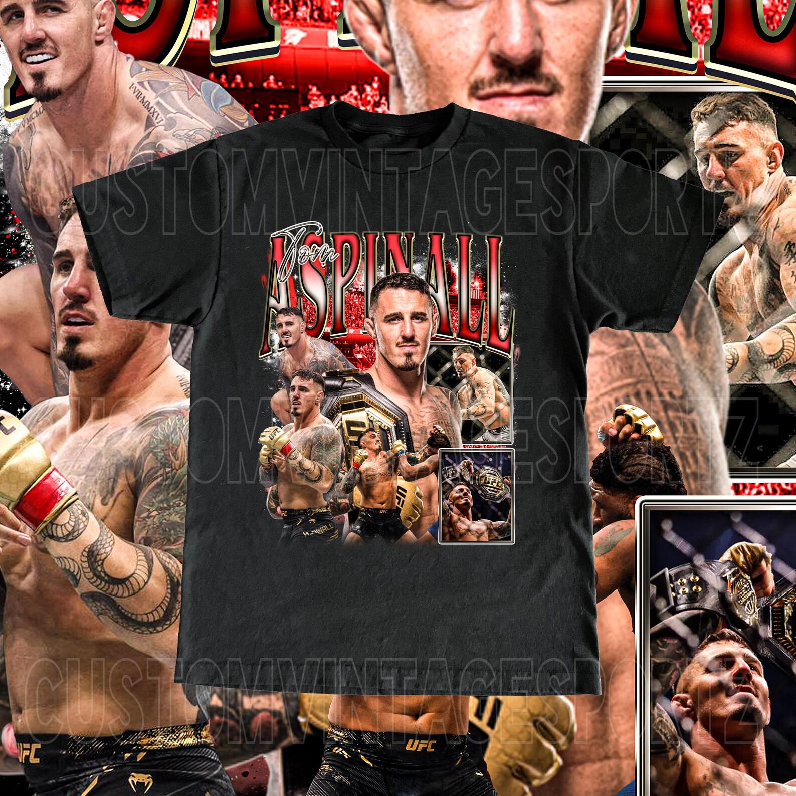 Tom Aspinall High Quality T Shirt Fan Champion Custom Vintage Design Adult & Kids Sizes MMA Fan Gift L