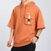 Vans Oversized Soft Comfortable Casual Short Sleeve Hoodie Unisex Hoodies Brick VN000GR4EHC