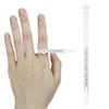 Finger Measure Gauge Reusable Finger Measuring Sizer Stainless Steel UK Size A-Z US Size 0-15 for DIY Jewelry Measuring Tools