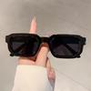 New Men Vintage Rectangle Frame Sunglasses Fashion Retro Sun Glasses Luxury Design Glasses UV400 Eyewear Women Goggles