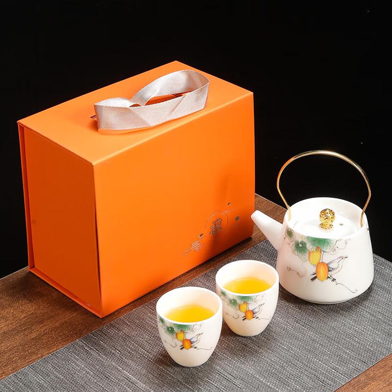 Chinese Ceramic Tea Set Gift Box