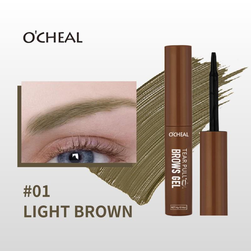 OCHEAL Waterproof Tinted Eyebrow Gel - Long-lasting, Sweat-proof, Non-Smudge Brow Mascara.