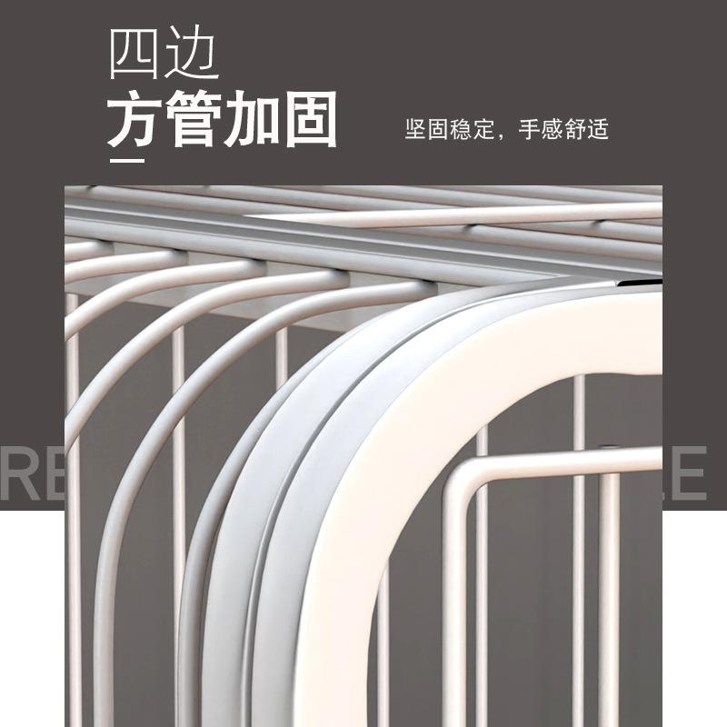 Pet Cage Double Layer Cat Villa Iron Cage Villa Pet House Cat Nest Climbing Frame