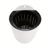 3pcs/set Wall-Mounted Flower Pot Automatic Water-Absorbing Soil or Hydroponics System Pot for Wall Balcony Flower Pot Holder