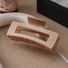 Soft Silicone Shark Hair Claw, Non-Slip Round Hair Clip for Women