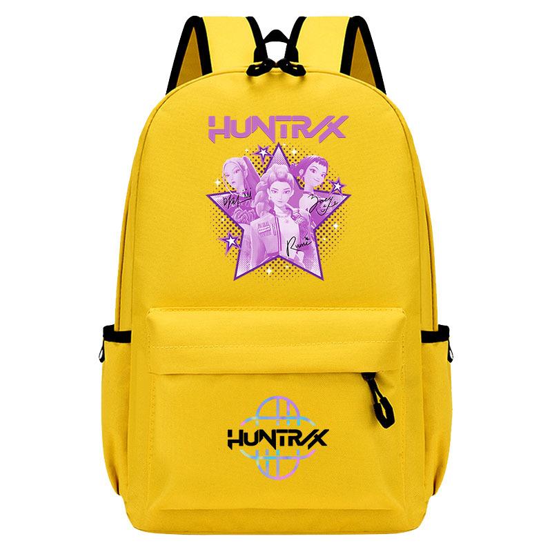Kpop Demon Hunter Girls Group Anime Peripheral Backpack Girls Boys Anime Backpack Student Lightweight Schoolbag KTB