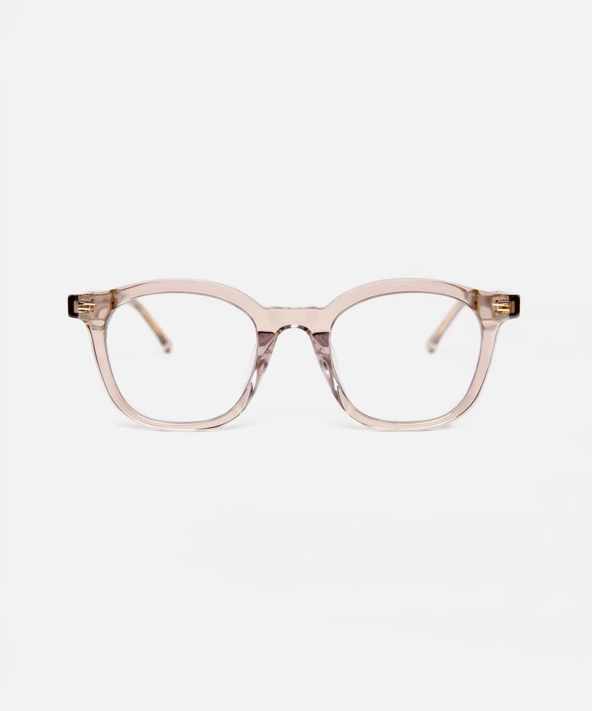 Seupeulingseuteulingseu Classic Horn-Rimmed Glasses Eye Number 5 [Cognac]