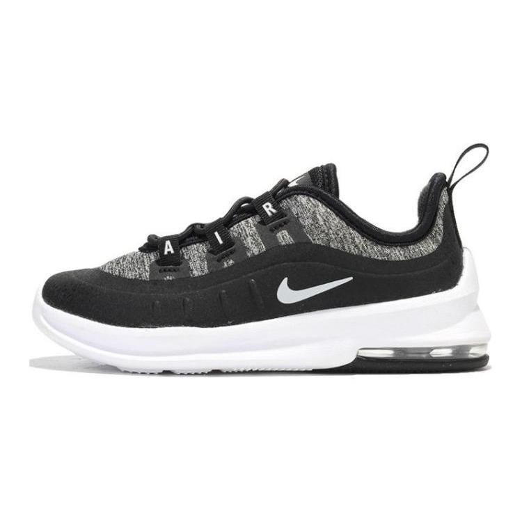 

Nike Air Max Axis Abrasion Resistant Breathable Low top Kids Running Shoes Black White Infant And Toddler AR1666-001 26