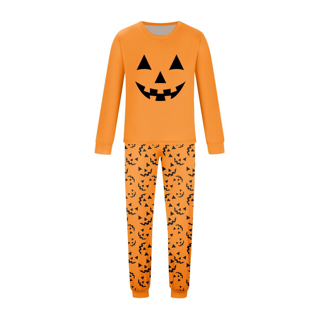 Druck Niedliches Familien-Set Pyjamas, Hauskleidung, Familien-Set Langarm-Oberteil Hosen-Set