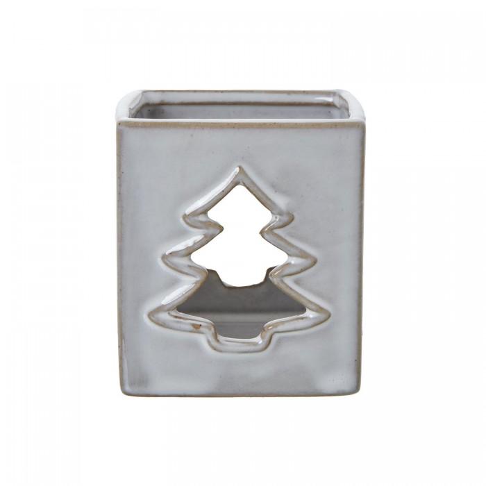 Hill Interiors Ceramic Tree Cut-Out Tealight Holder