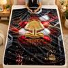 Flannel BlanketNottingham Forest Football Warm Soft Throw Blanket for Indoor Sofa Bed Living Room Use
