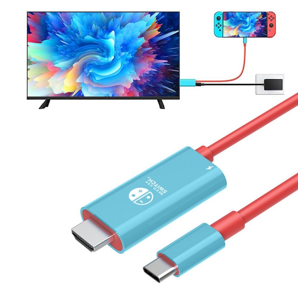 

Адаптер Nintendo Switch Type C на USB 3.1 4K 30 Гц HD-кабель для дублирования экрана телефона ПК