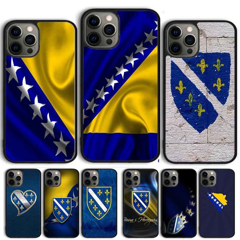 Bosnia and Herzegovina Flag Phone Case Cover For iPhone 17 Air 15 16 14 11 13 Pro Max 12 Plus Max Cover Coque
