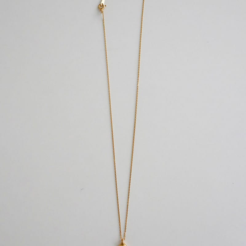 modernlike 14k gold-filled silver melt necklace