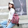 NEXSTAGES Damen Canvas Rucksack, Perfekt für Studenten, Pendler, Schule, Verabredungen, Freizeit, Großes Fassungsvermögen, Reißverschluss, Wandern und mehr,